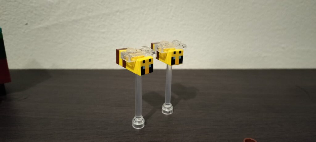 マインクラフト　レゴ　蜂さん